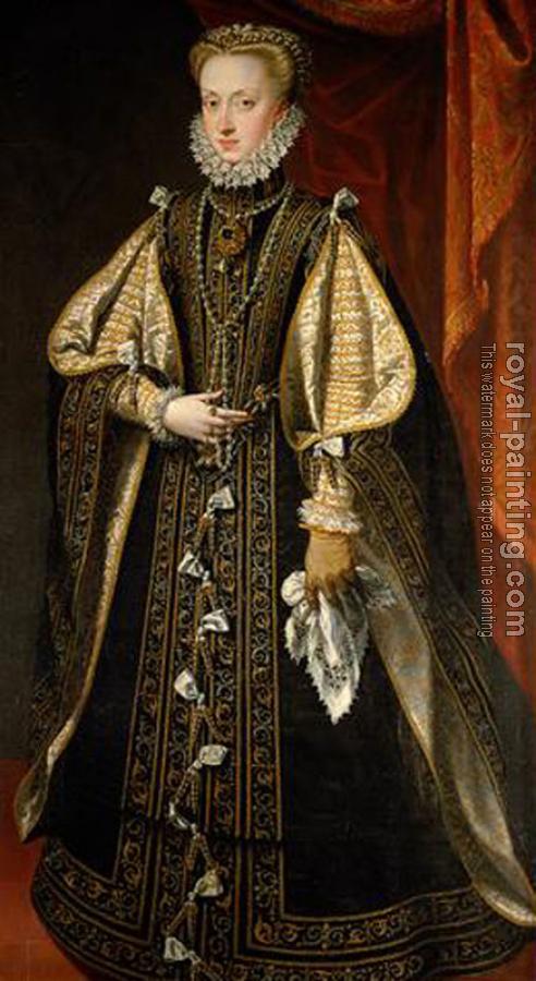 Alonso Sanchez Coello : Anna of Austria, fourth wife of Philip II of Spain